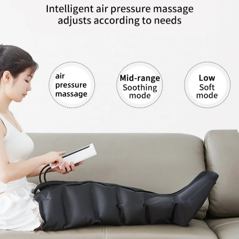 Appareil Massage Pieds Circulation Pneumatique de Luxe | Détente Personnalisée et Confort Optimal à Domicile 5