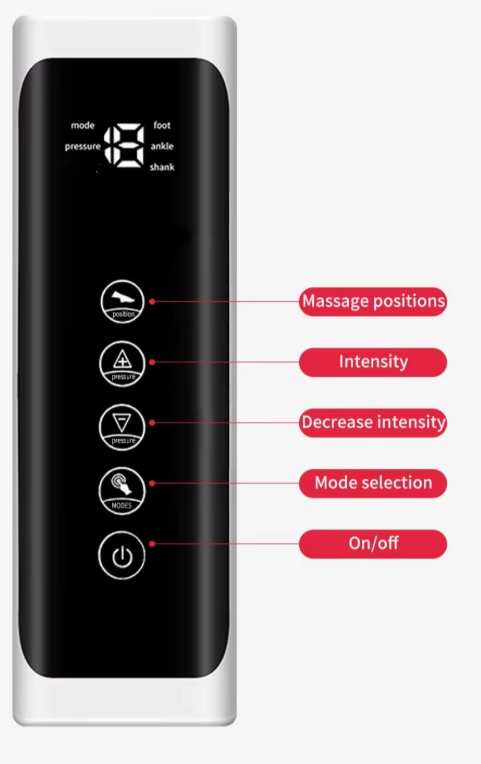 Appareil Massage Pieds Circulation Pneumatique de Luxe | Détente Personnalisée et Confort Optimal à Domicile 7