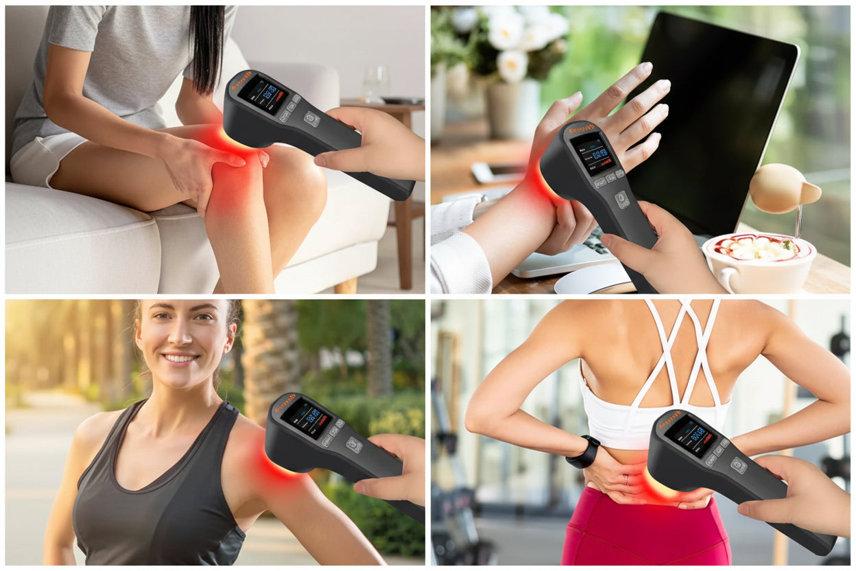 Appareil de Thérapie au Laser Froid | Design Élégant et Portable pour un Soulagement Efficace des Douleurs 2