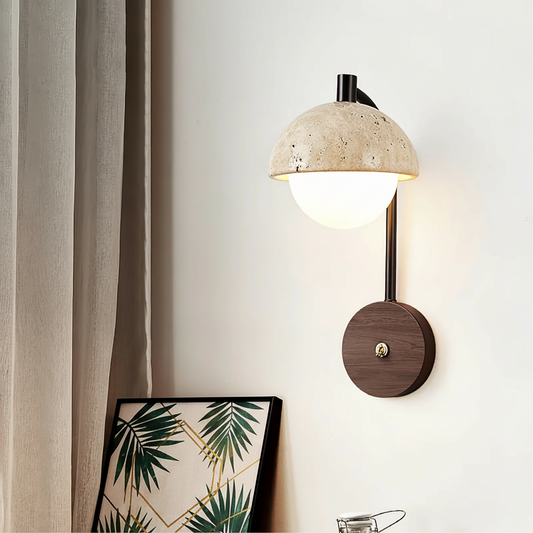 Applique Arco Élégante en Pierre 0