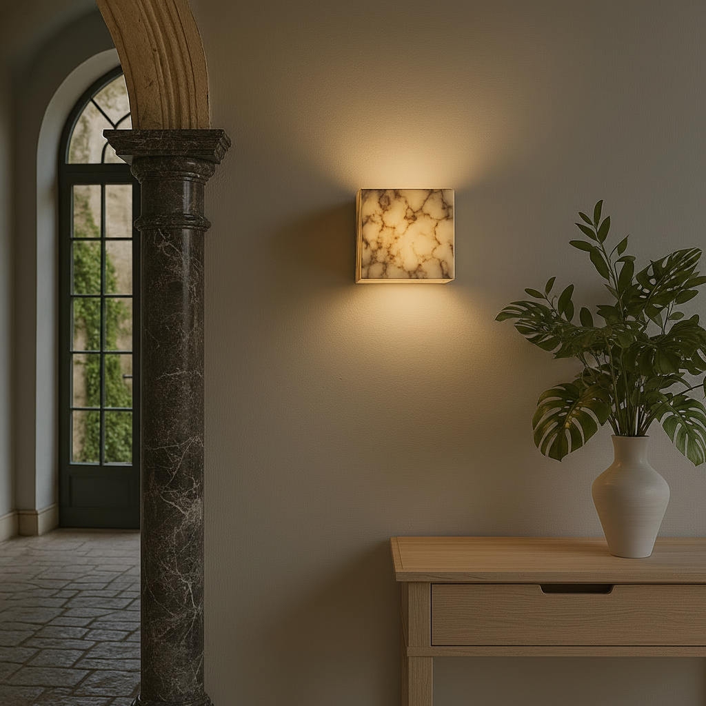 Applique Murale Cube Élégante 1