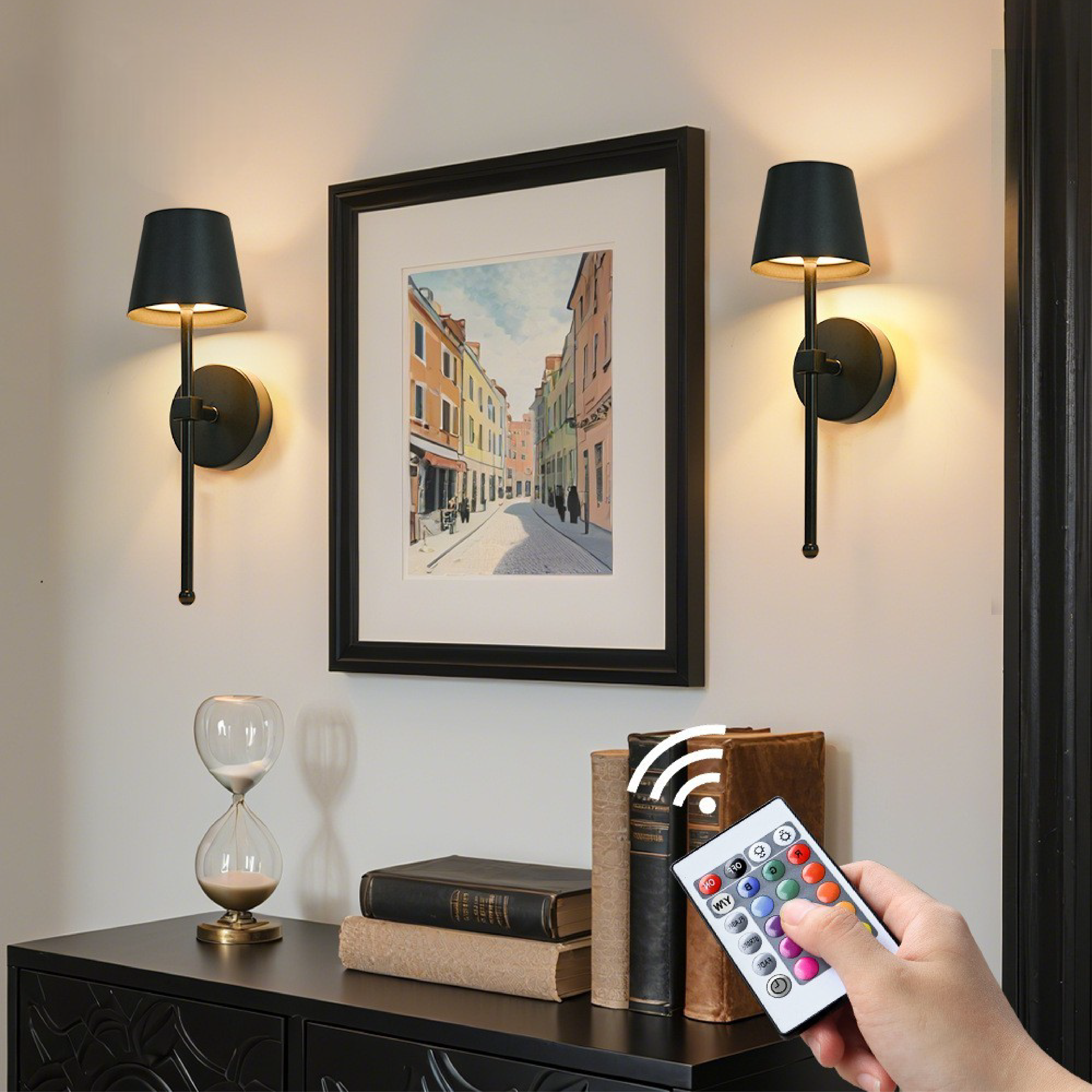 Applique Murale Design Élégante Rechargeable 3