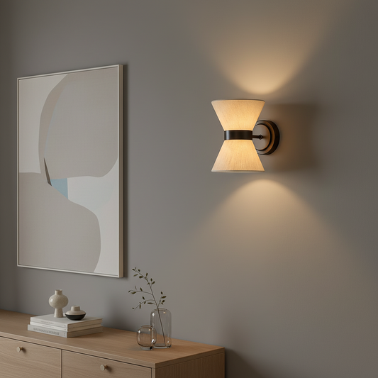 Applique Murale Design Élégante en Soie 0