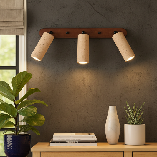 Applique Murale Design Élégante en Travertin 1