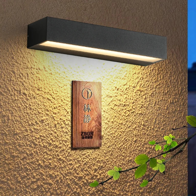 Applique Murale Extérieur LED en Aluminium | Éclairage Moderne et Résistant pour Ambiance Élégante 0