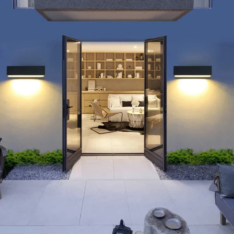 Applique Murale Extérieur LED en Aluminium | Éclairage Moderne et Résistant pour Ambiance Élégante 3