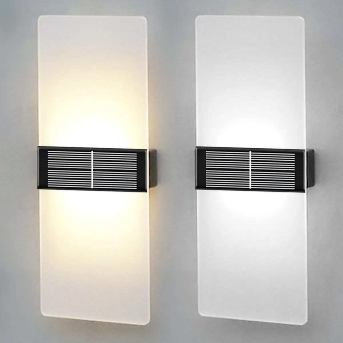 Applique Murale Extérieur Solaire LED Design | Éclairage Écologique et Moderne pour Votre Jardin 3