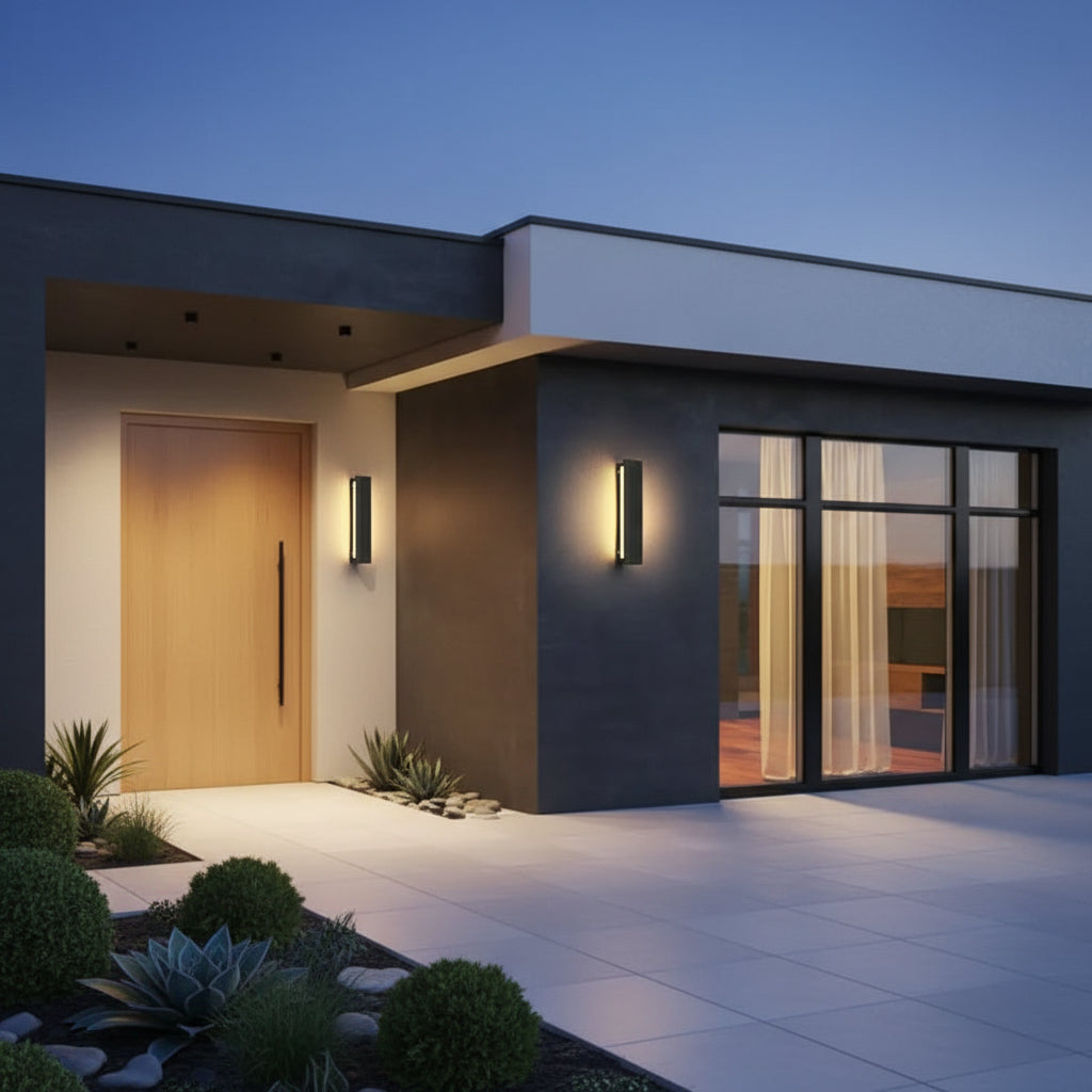 Applique Murale Extérieur en Aluminium Luminor | Design Contemporain Résistant aux Intempéries pour Éclairer Votre Espace 0