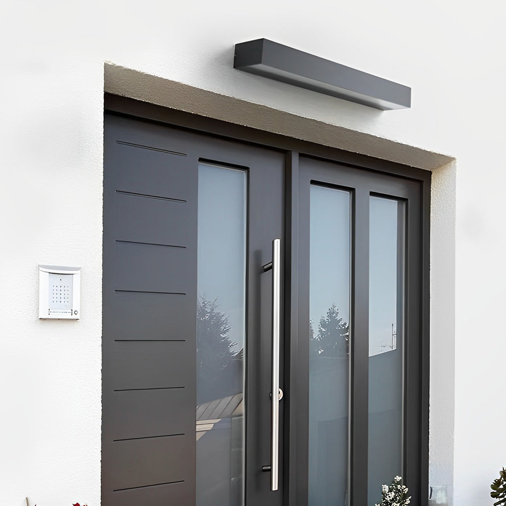 Applique Murale Extérieur en Aluminium | Design Minimaliste et Élégant pour Éclairer Votre Façade 6