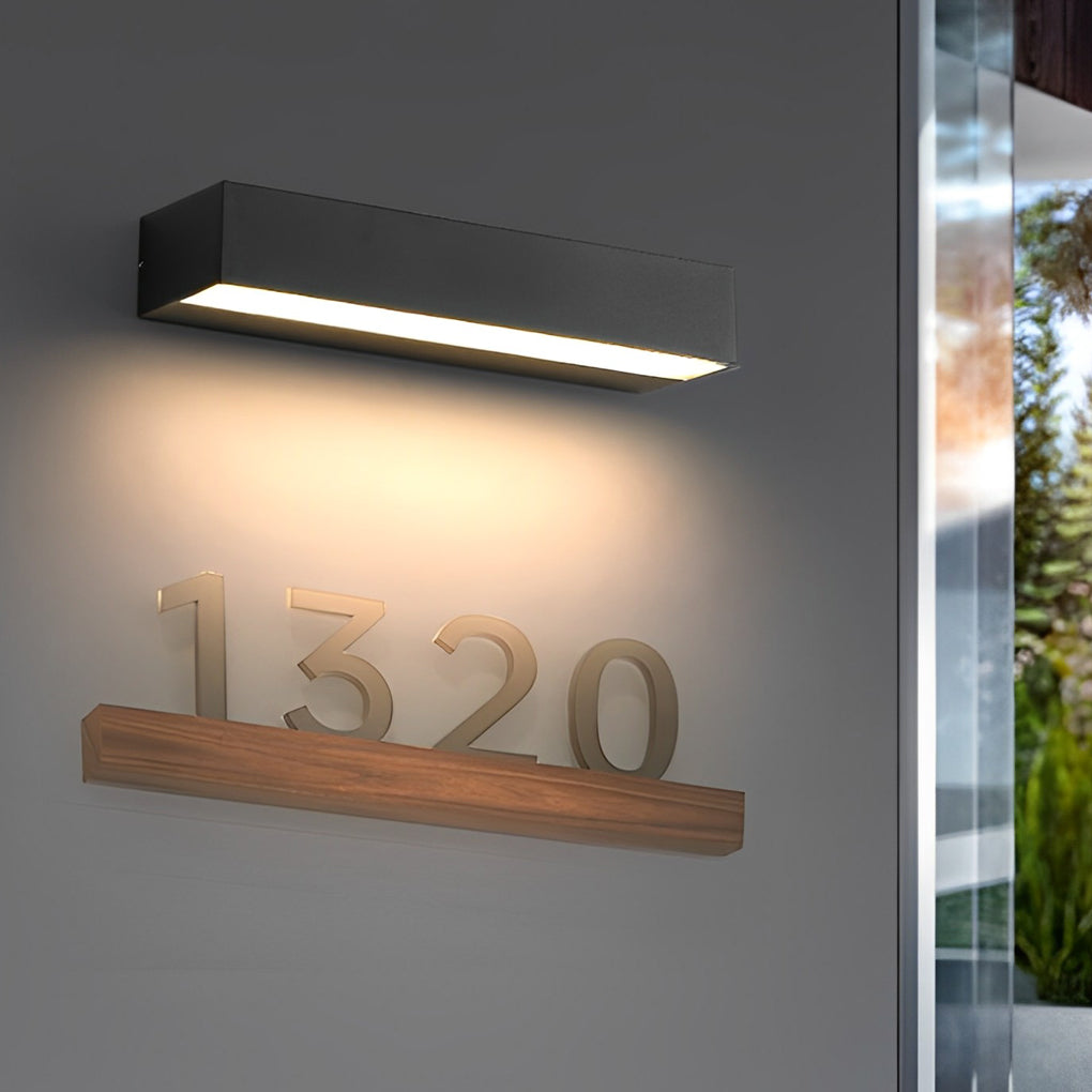 Applique Murale Extérieur en Aluminium | Design Minimaliste et Élégant pour Éclairer Votre Façade 7