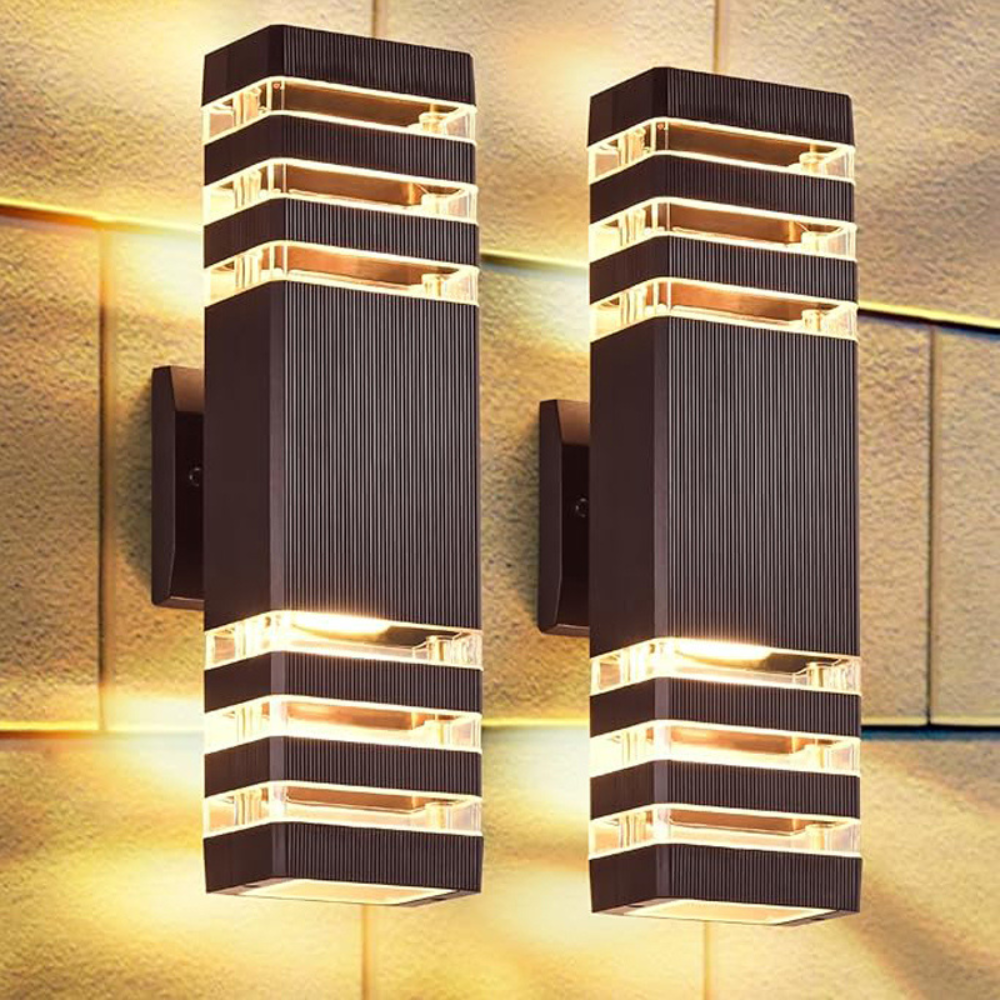 Applique Murale Extérieure en Aluminium IP65 | Design Cylindrique Élégant pour Éclairage Durable et Moderne 2