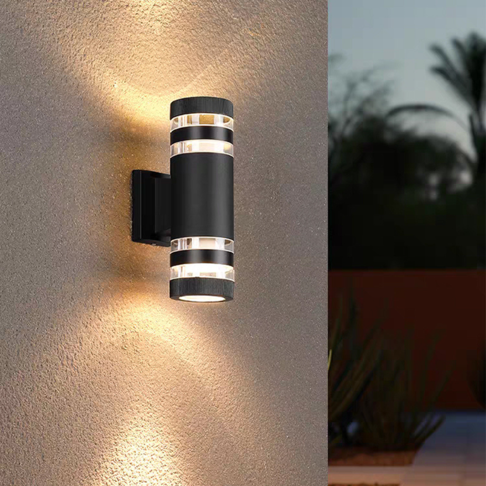 Applique Murale Extérieure en Aluminium IP65 | Design Cylindrique Élégant pour Éclairage Durable et Moderne 4