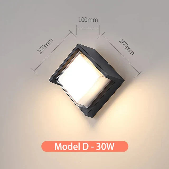 Applique Murale Extérieure en Aluminium | Design Élégant et Résistant aux Intempéries pour une Ambiance Accueillante 8