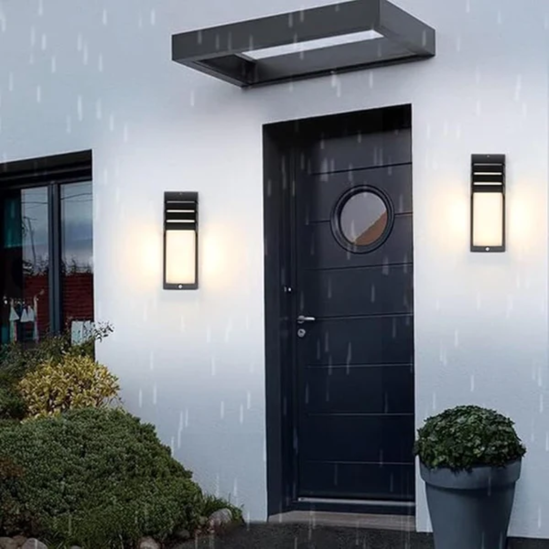 Applique Murale LED Minimaliste avec Détecteur de Mouvement | Éclairage Automatique Élégant pour Espaces Extérieurs 3