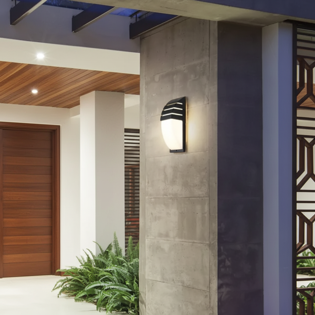 Applique Murale LED Minimaliste avec Détecteur de Mouvement | Éclairage Automatique Élégant pour Espaces Extérieurs 7