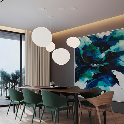 Applique Murale : Élégance Naturelle en Lumière – Marbre Noble 0