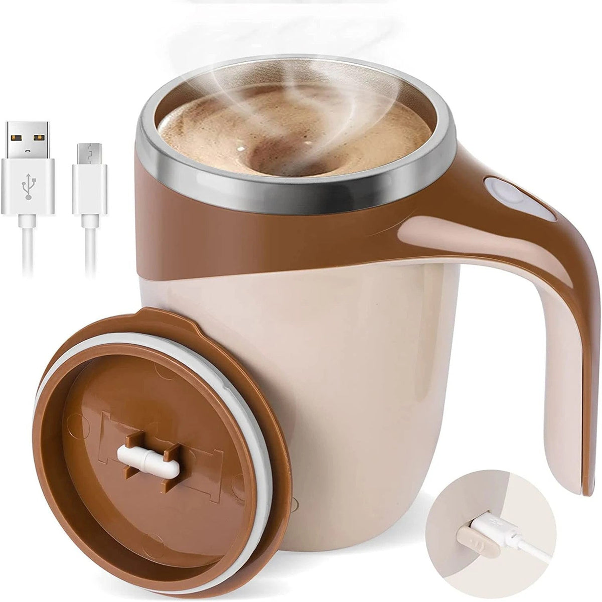 MagStir - Tasse Mélangeuse Magnétique Sans Fil