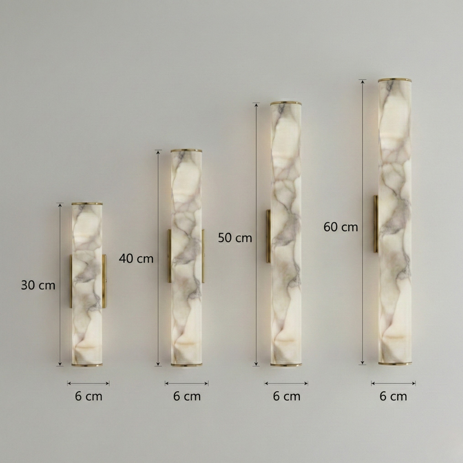 Axel Marble Wall Light