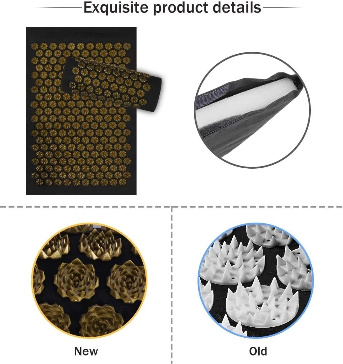 Presspoint Tapis et Oreiller d'Acupression