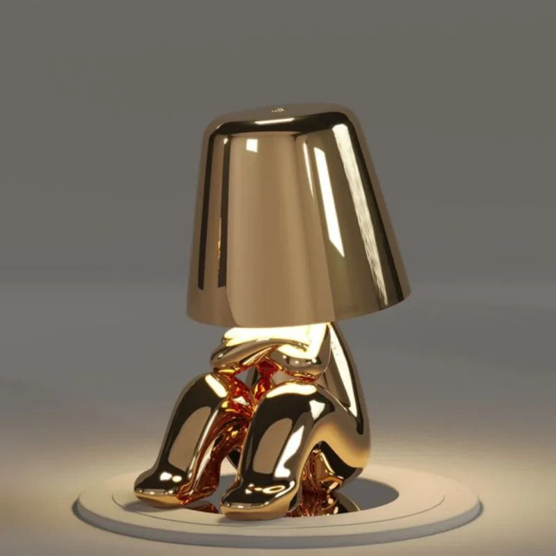 Lampe figurine décorative sans fil, tactile