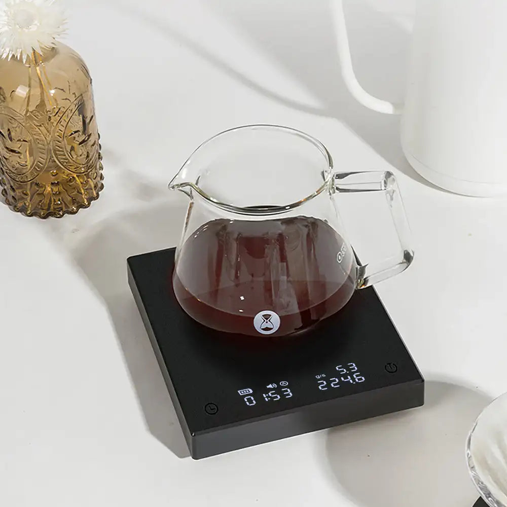 Balance Numérique de Café en Acrylique | Précision de 0,1 g pour une Infusion Parfaite et Minimaliste 2