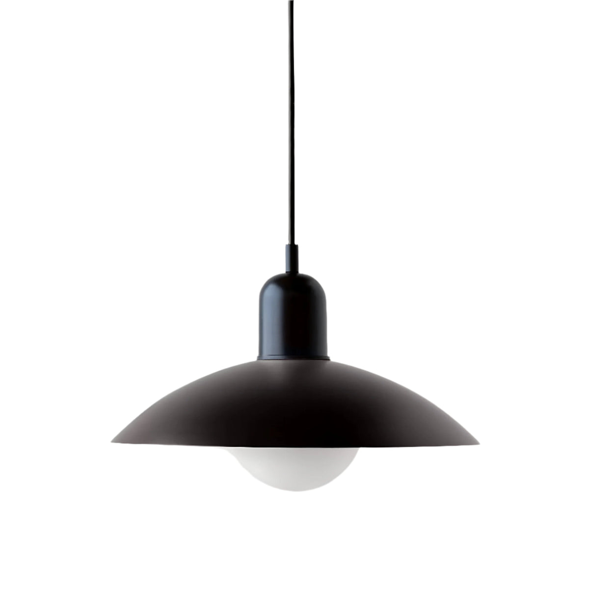 Suspension Bauhaus en fer, coloris macaron