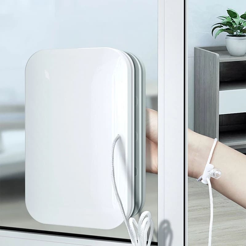 Nettoyant vitres magnétique double face auto