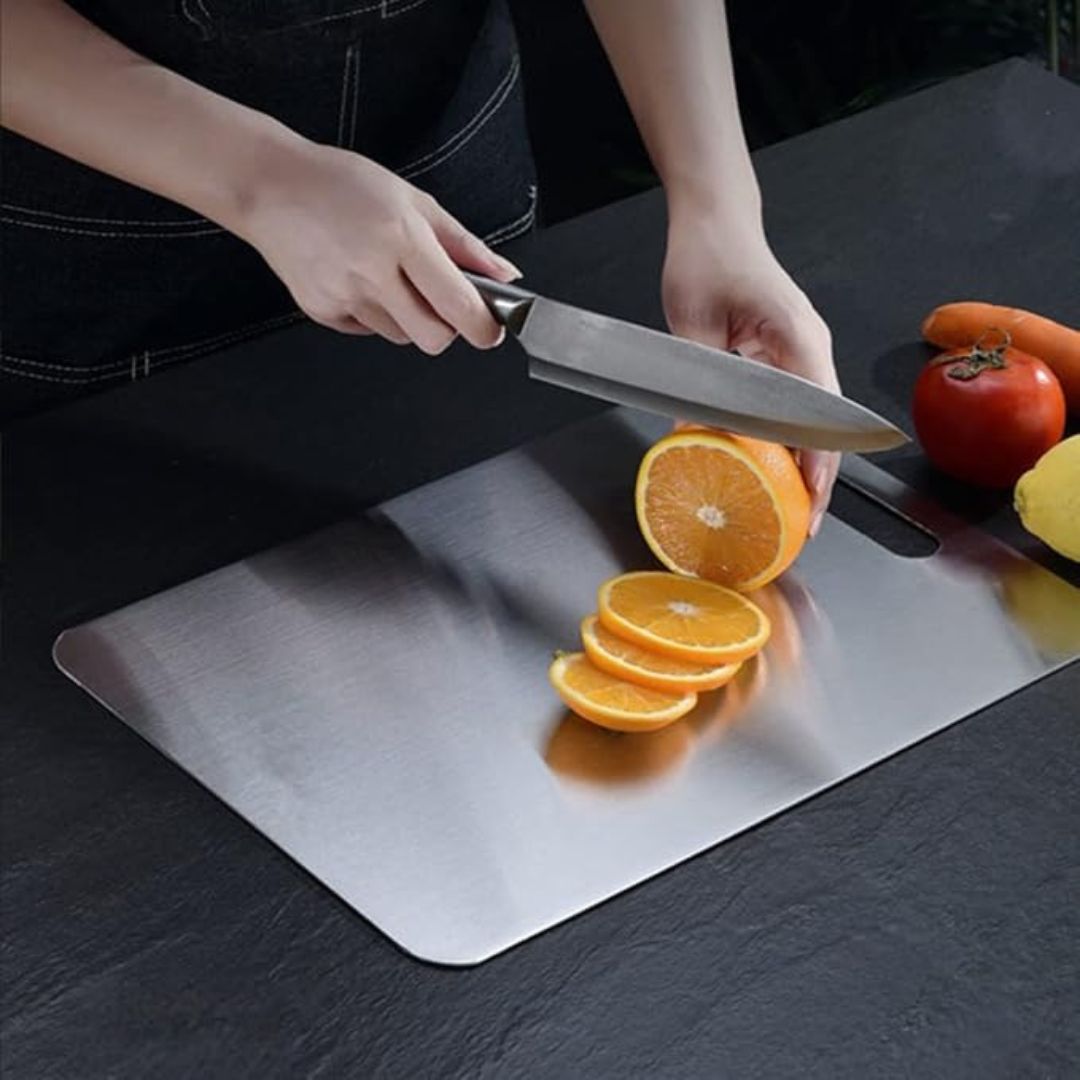 Titanium-Coated Cutting Board