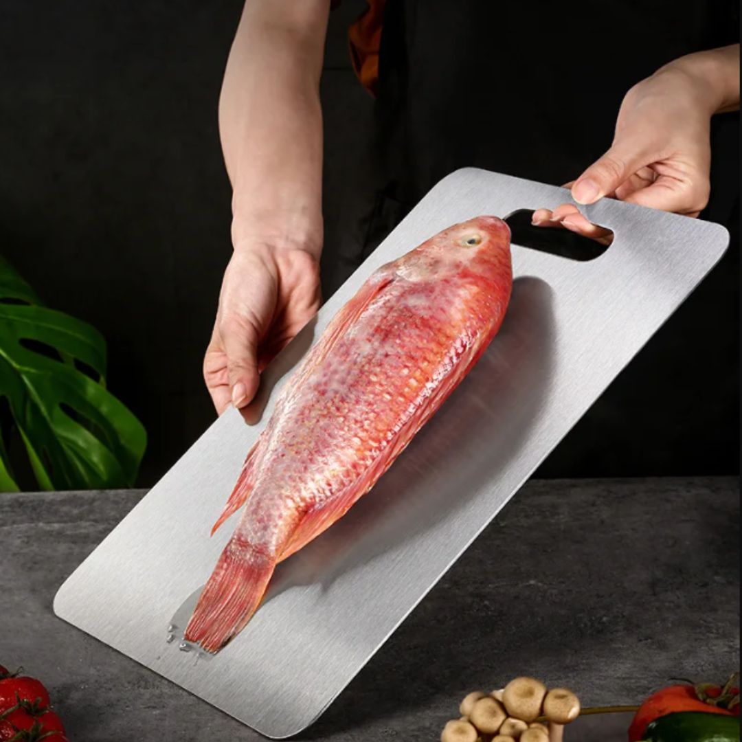 Titanium-Coated Cutting Board
