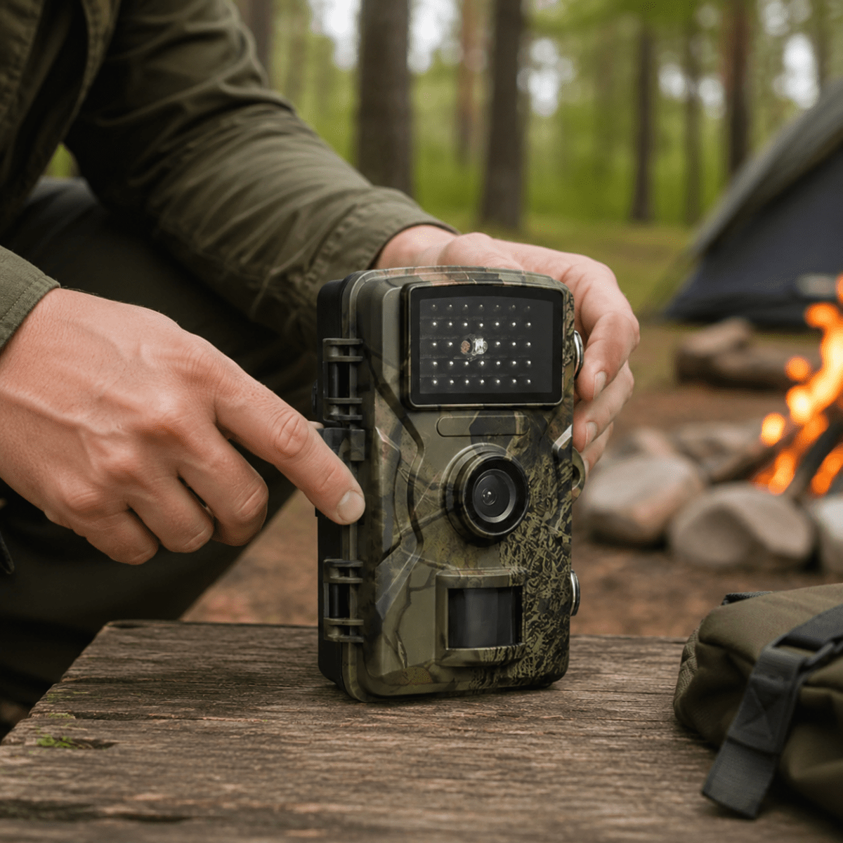 16 MP Trail Camera with HD Video and Infrared