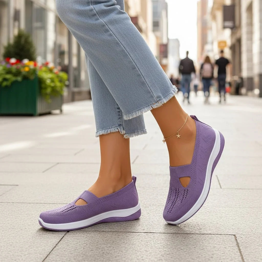 Chaussons Confort pour Femme à Semelle Antidérapante