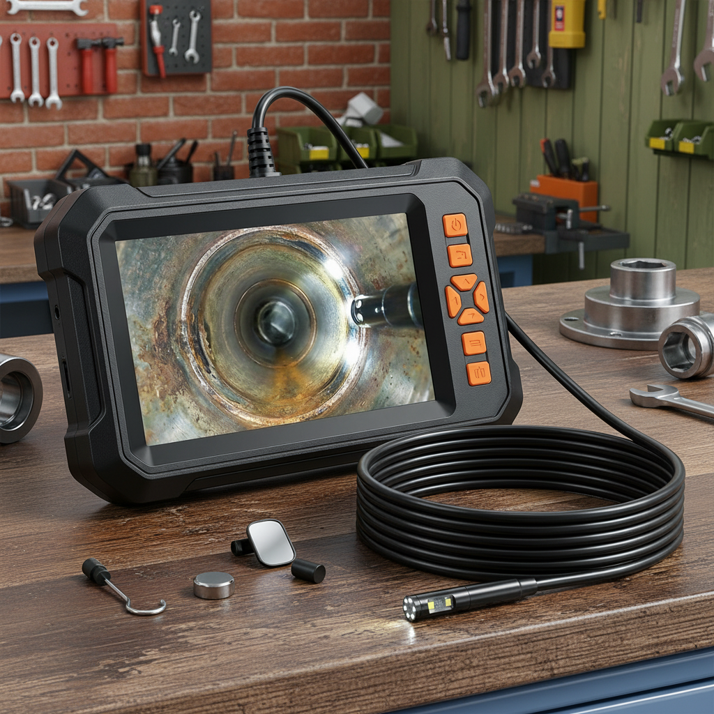 Caméra Endoscopique HD 1080P Étanche avec Éclairage LED | Inspection Précise pour Espaces Inaccessibles 1