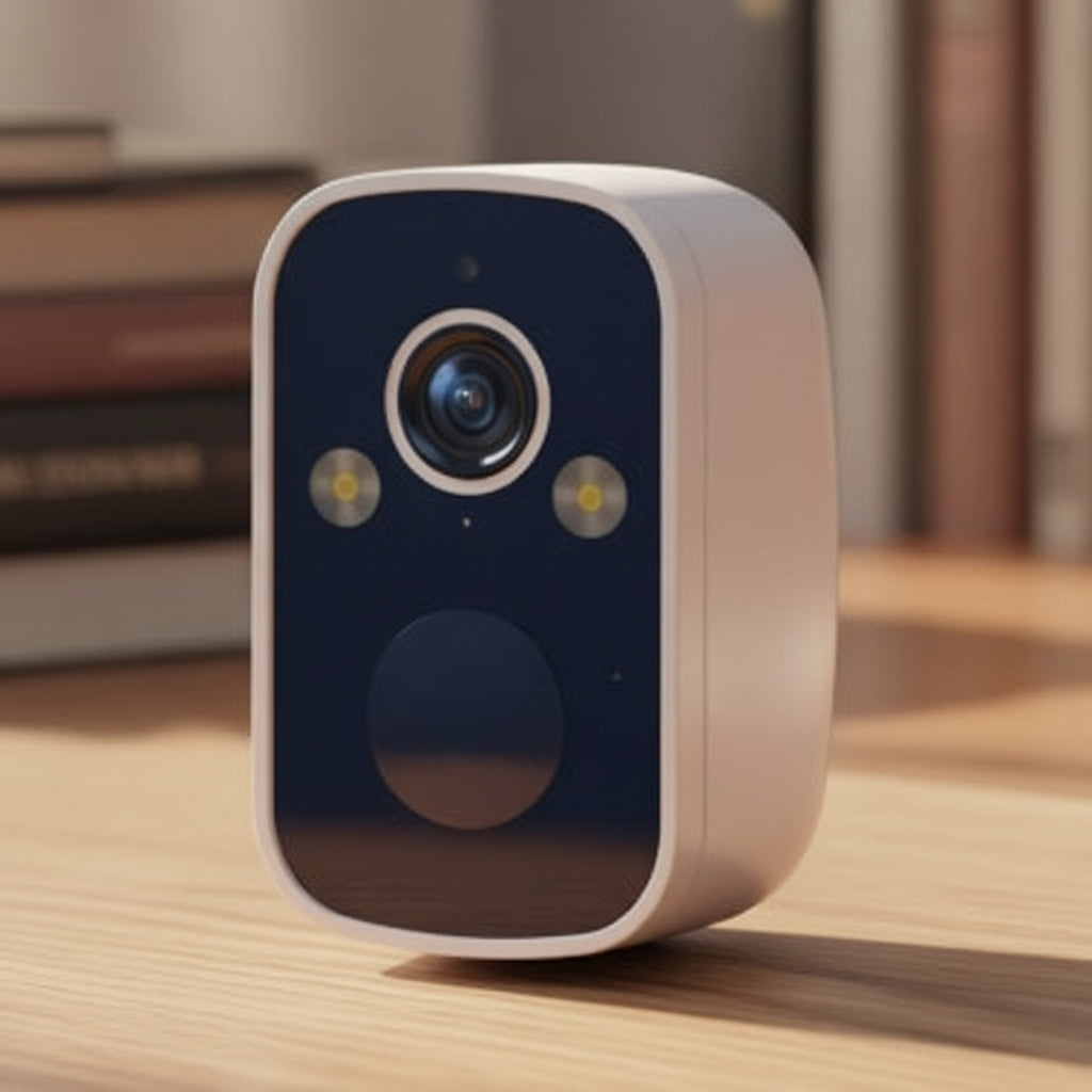 Caméra de Surveillance Sans Fil | Design Moderne et Compact pour une Sécurité Élégante