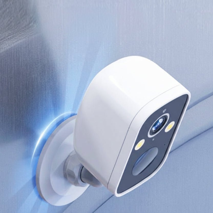 Caméra de Surveillance Sans Fil | Design Moderne et Compact pour une Sécurité Élégante