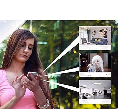 Caméra de Surveillance Sans Fil : Élégance Naturelle en Lumière – Design Résistant aux Intempéries 1