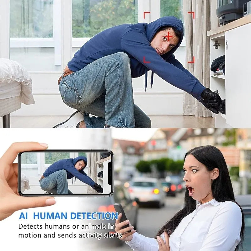 Caméra de Surveillance : Élégance Naturelle en Lumière – Design Discret 3