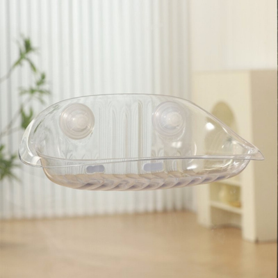 Clear Acrylic Cat Window Perch with Suction Cups