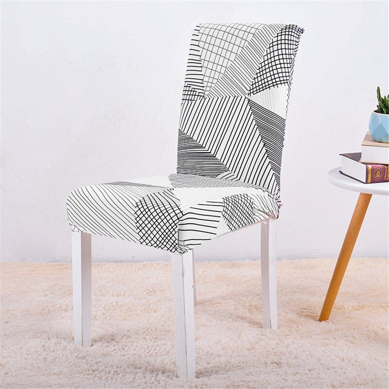Housses de chaise extensibles, lot de 4, 6 ou 8