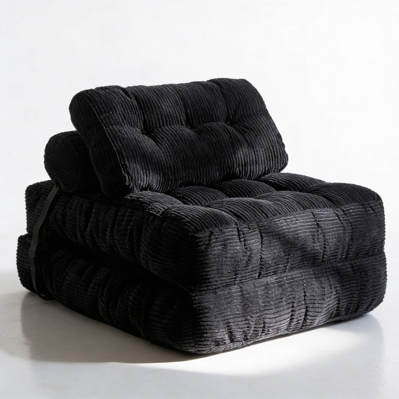 Chaise Longue Pliable Marlow en Tissu Premium | Design Élégant et Confort Optimal pour Espaces Modernes 0