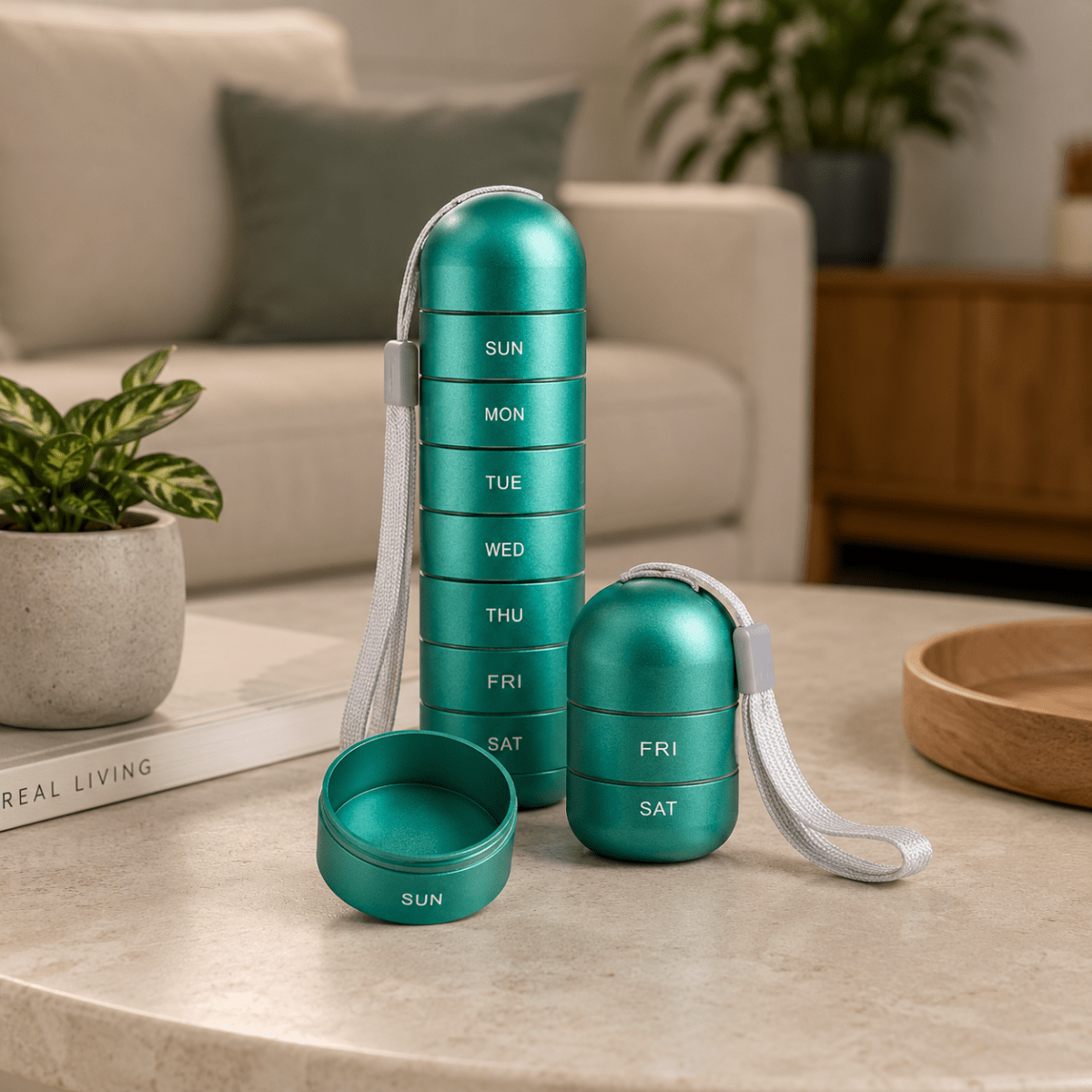 Toebliss Pilulier Portable 7 Jours
