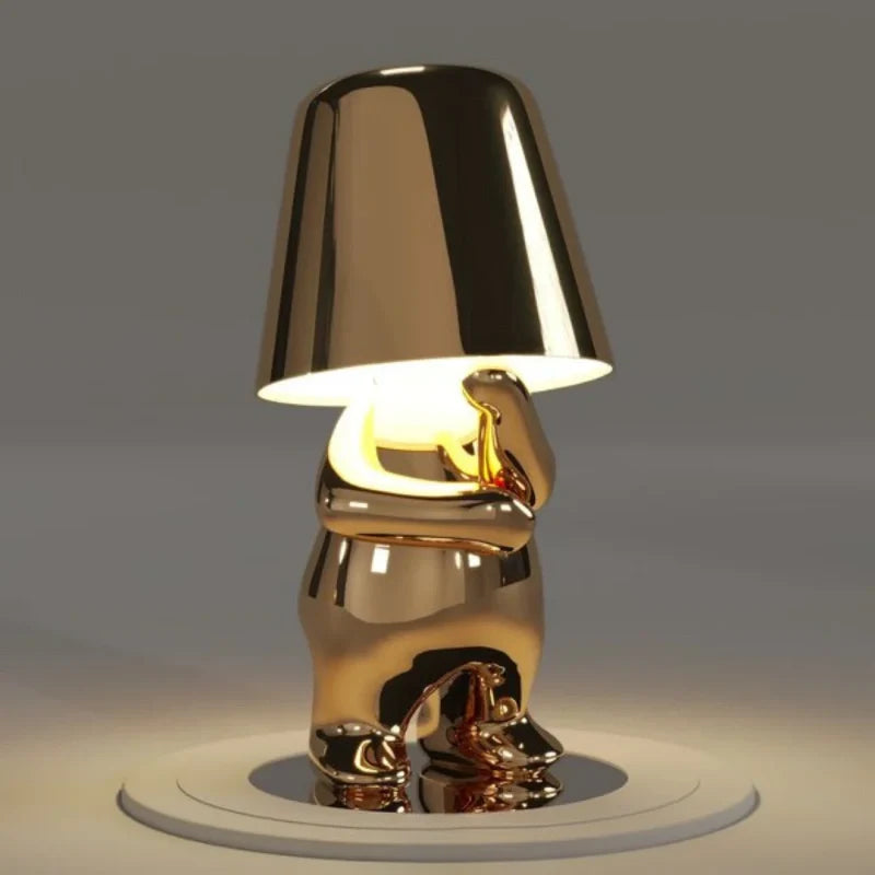 Lampe figurine décorative sans fil, tactile