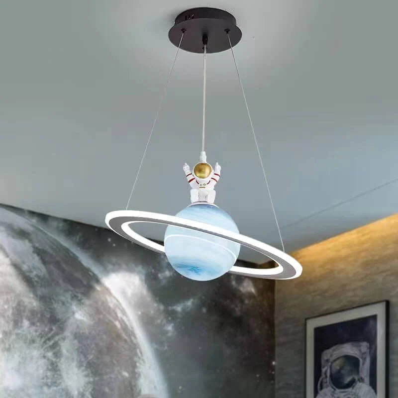 Suspension LED Planète pour Chambre d'Enfant