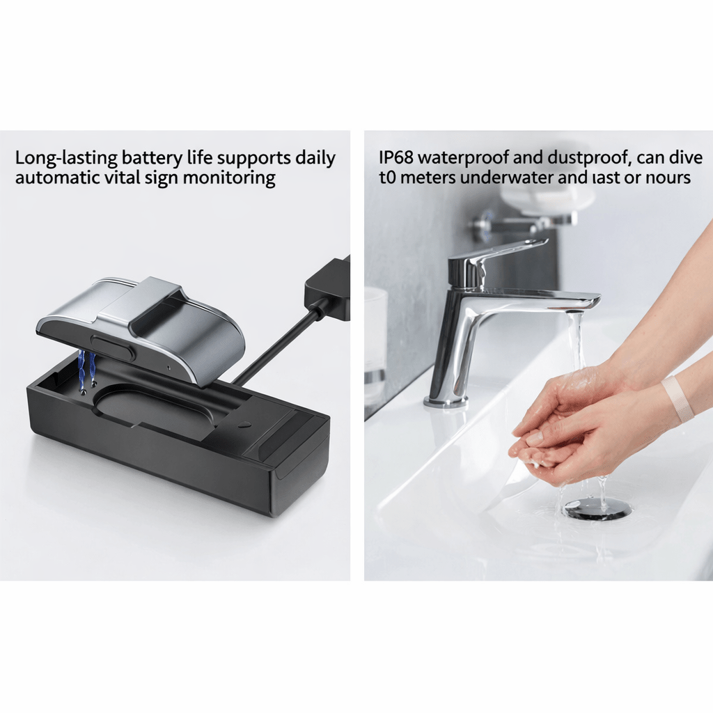 Venatex Bracelet Connecté IP68 Suivi Santé et Activité