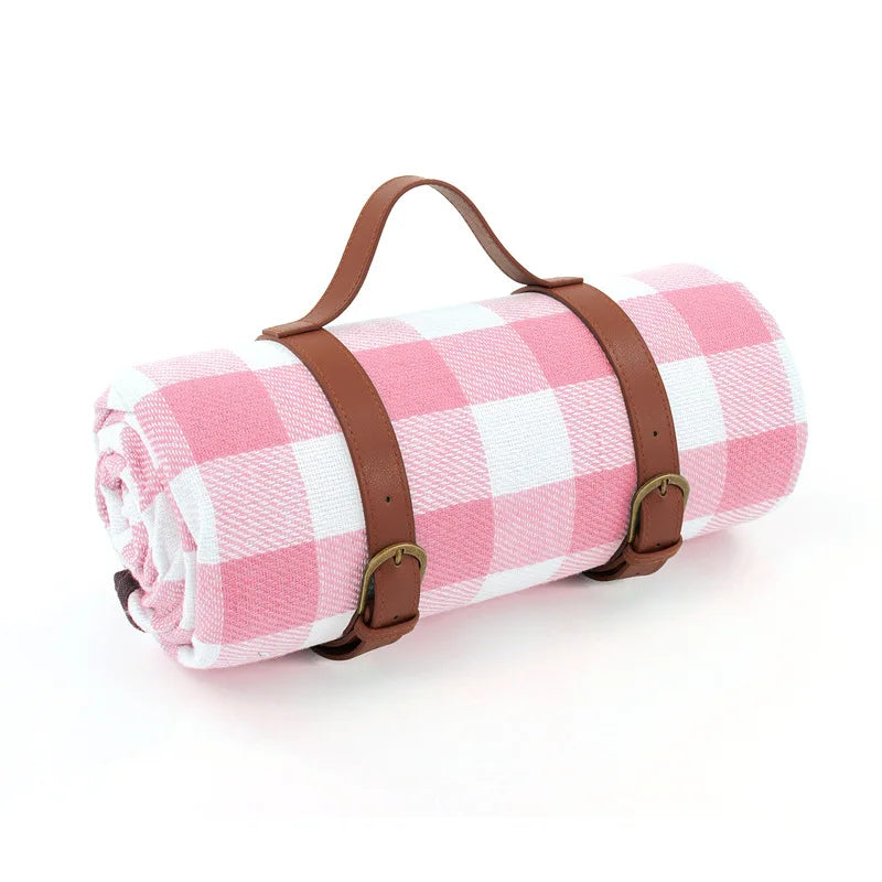 Couverture Pique-Nique Imperméable en Tissu à Carreaux | Confort Optimal et Design Élégant pour Vos Activités en Plein Air 5