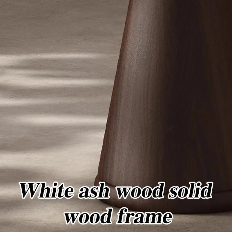 Dark Wood Side Table - Antique Copper Top 8