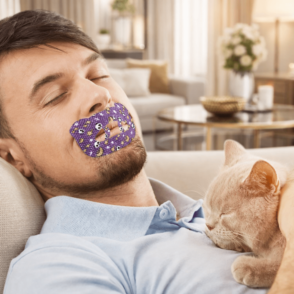Hexaset Stickers Anti-Ronflement Respiration Libre