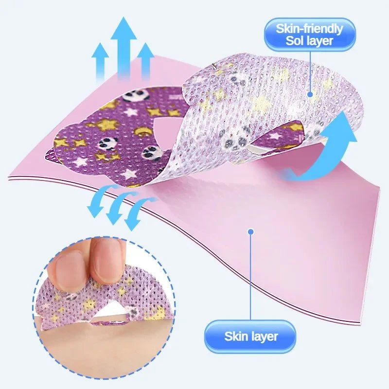 Hexaset Stickers Anti-Ronflement Respiration Libre