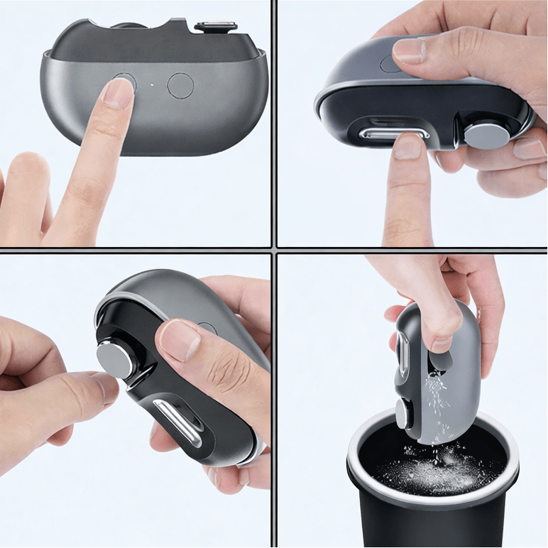 Heatpad Coupe-Ongles Ergonomique en Inox
