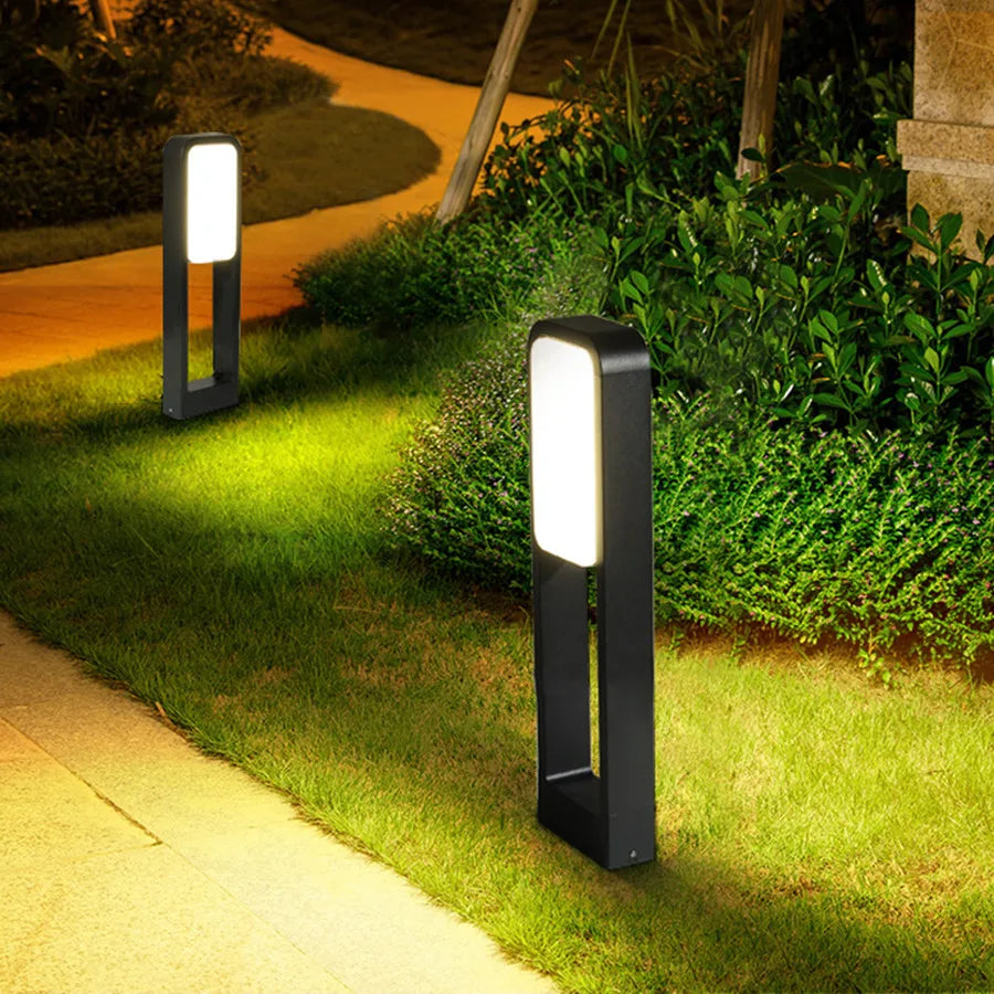 Éclairage Extérieur Solaire LumiNova | Design Élégant en Aluminium pour Illuminer Votre Jardin 5