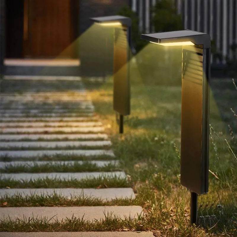 Éclairage Solaire Extérieur en Acier Inoxydable | Luminaire Élégant et Durable pour Sublimer Votre Jardin 2
